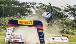 The official WRC Safari Rally chopper