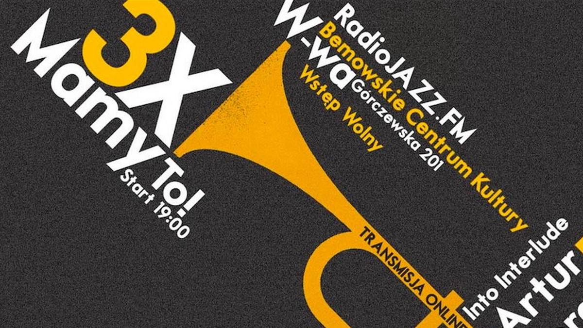 Już 3 października o godzinie 19.00 w Sali Widowiskowej Bemowskiego Centrum Kultury w Warszawie odbędzie się koncert "Mamy to". Zostanie on zorganizowany z okazji reaktywacji RadiaJAZZ. Na scenie wystąpią Into Interlude, 3fonia – Jacek, Mazurkiewicz, Artur Dutkiewicz Trio i Jorgos Skolias. Zainteresowani będą mogli oglądać transmisję on-line.