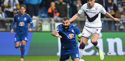 Lech Poznań - Fiorentina. Do przerwy było dobrze. Później wszystko się posypało.....