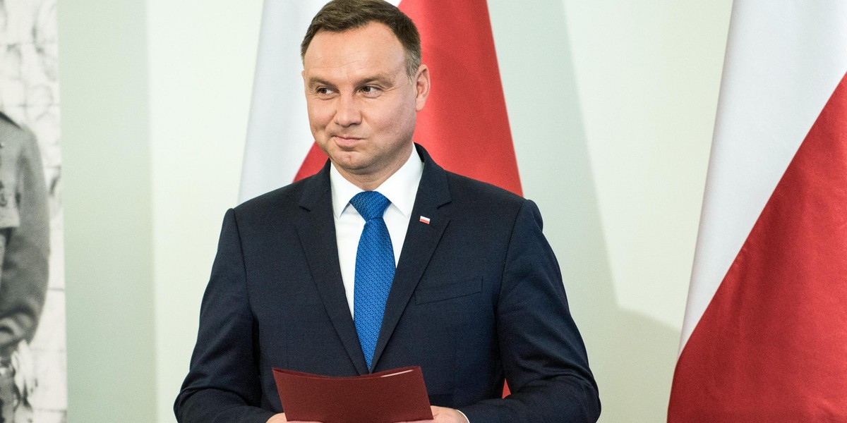 Prezydent Andrzej Duda