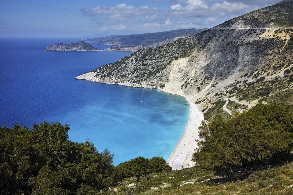 Plaża Myrtos na Kefalonii