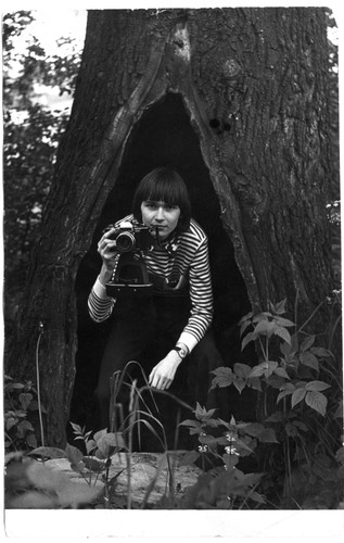 Nastoletni Tomek Beksinski (fot. Zdzislaw Beksinski)