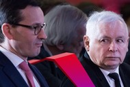 Jarosław Kaczyński i Mateusz Morawiecki 