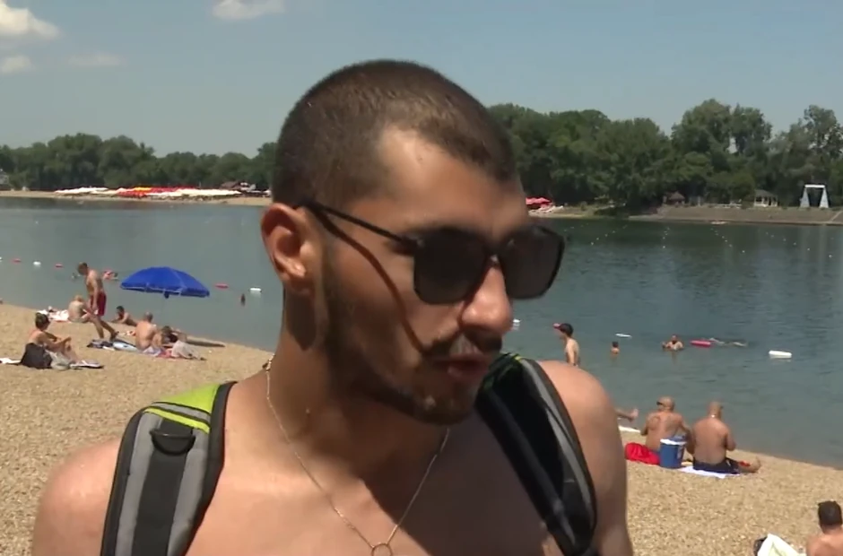 Građani na Adi Ciganliji