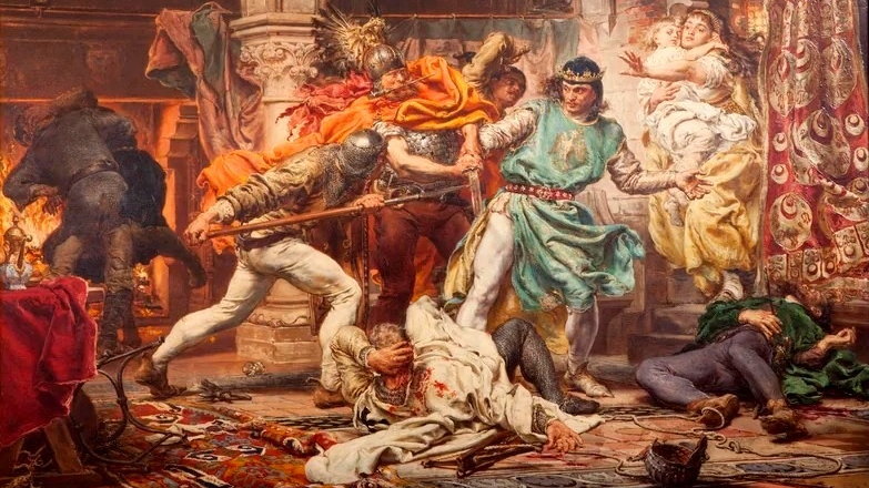 Śmierć Przemysła II w Rogoźnie, Jan Matejko