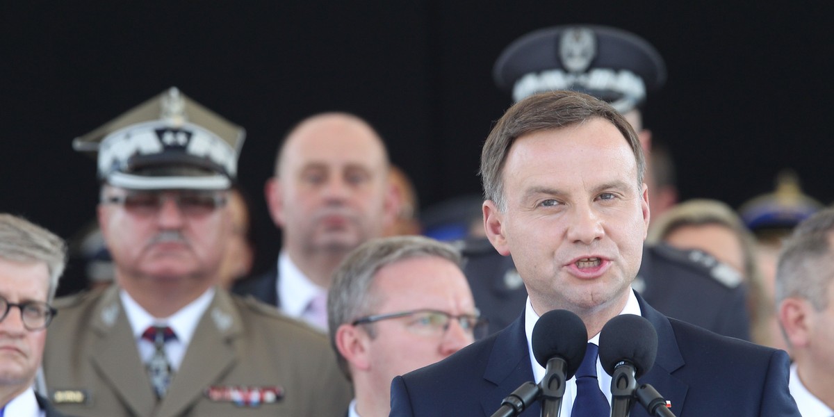 Prezydent Andrzej Duda.