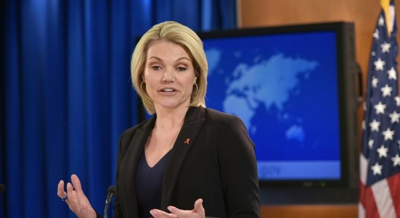 Recent reports indicating that the US government has made a final conclusion are inaccurate, State Department spokeswoman Heather Nauert said in a statement