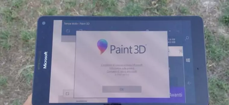 Paint 3D pojawił się na Windows 10 Mobile