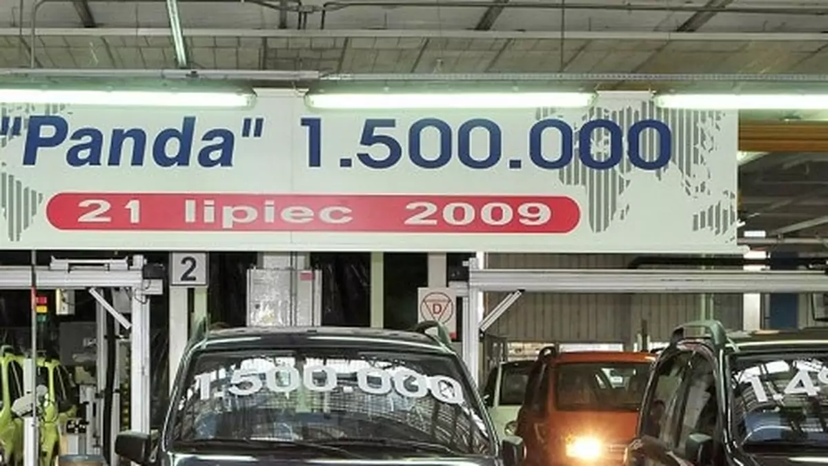 Fiat Panda - 1 500 000 egzemplarz opuścił bramy fabryki