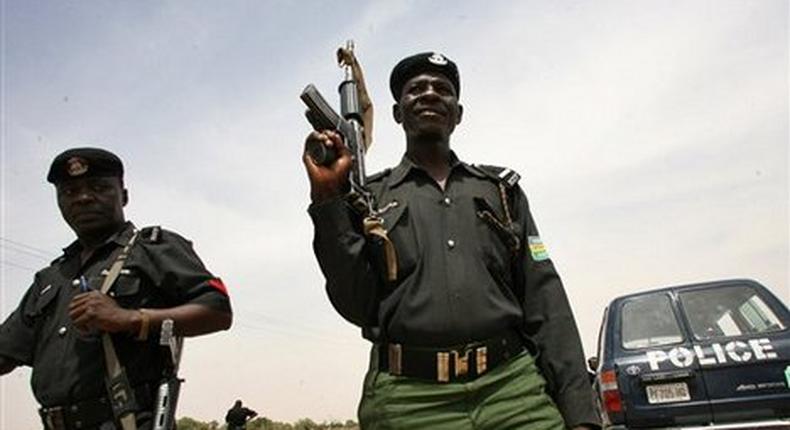 Nigerian police officers (image used for illustrative purpose)