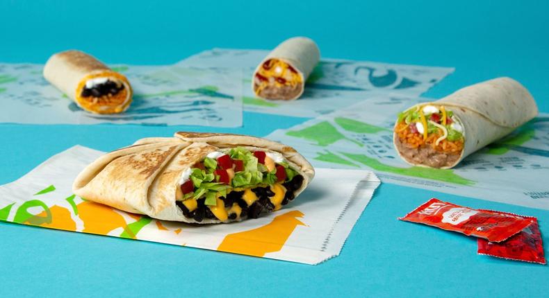 Taco Bell's New Vegetarian Menu