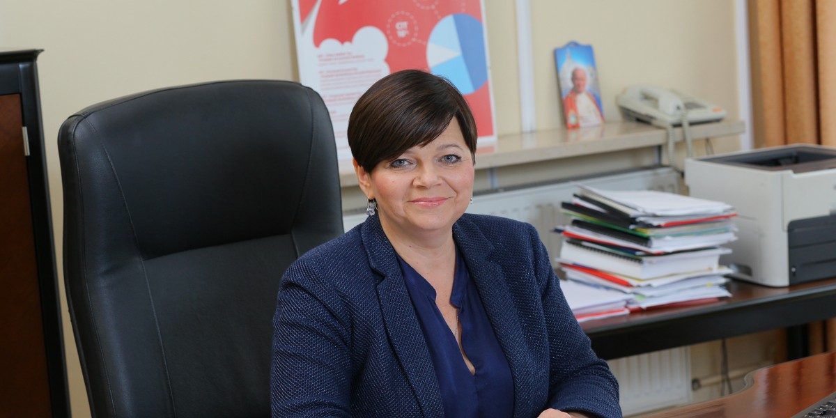 Wiceminister finansów Izabela Leszczyna