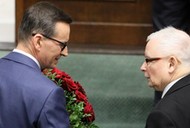 Mateusz Morawiecki i Jarosław Kaczyński