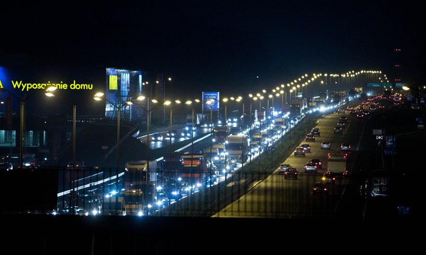 Tunel paraliżuje Katowice