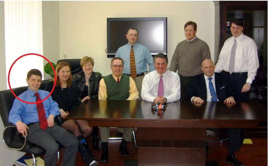 Konstantin Kilimnik (zaokružen) sa Manafortom