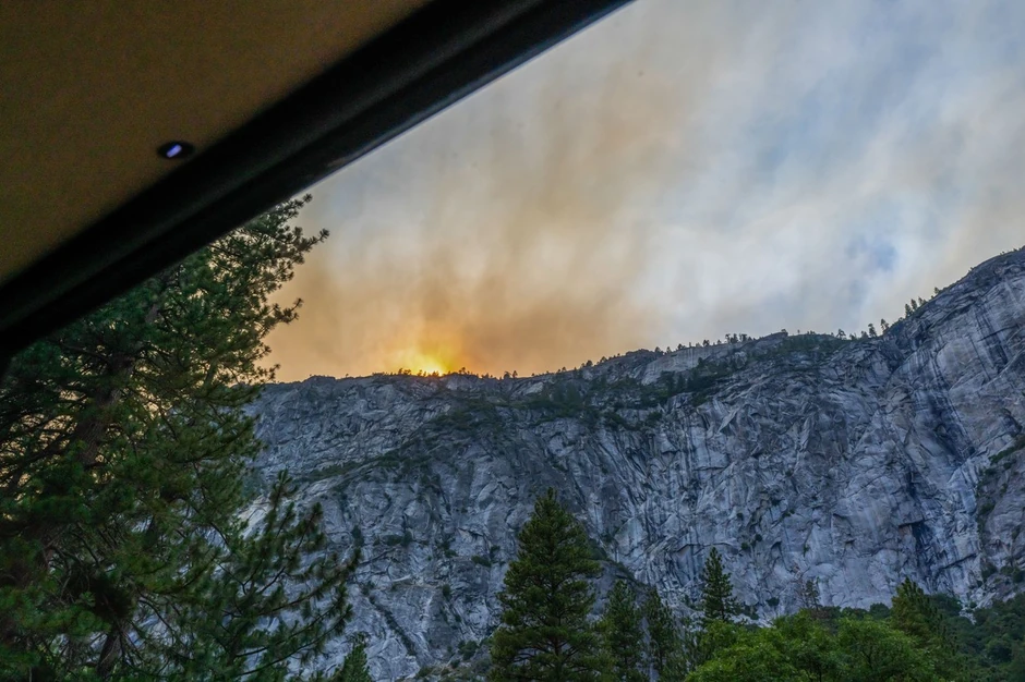Požar u parku Josemiti, Kalifornija