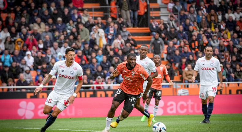 It was a good day at the office for Moffi's Lorient. 