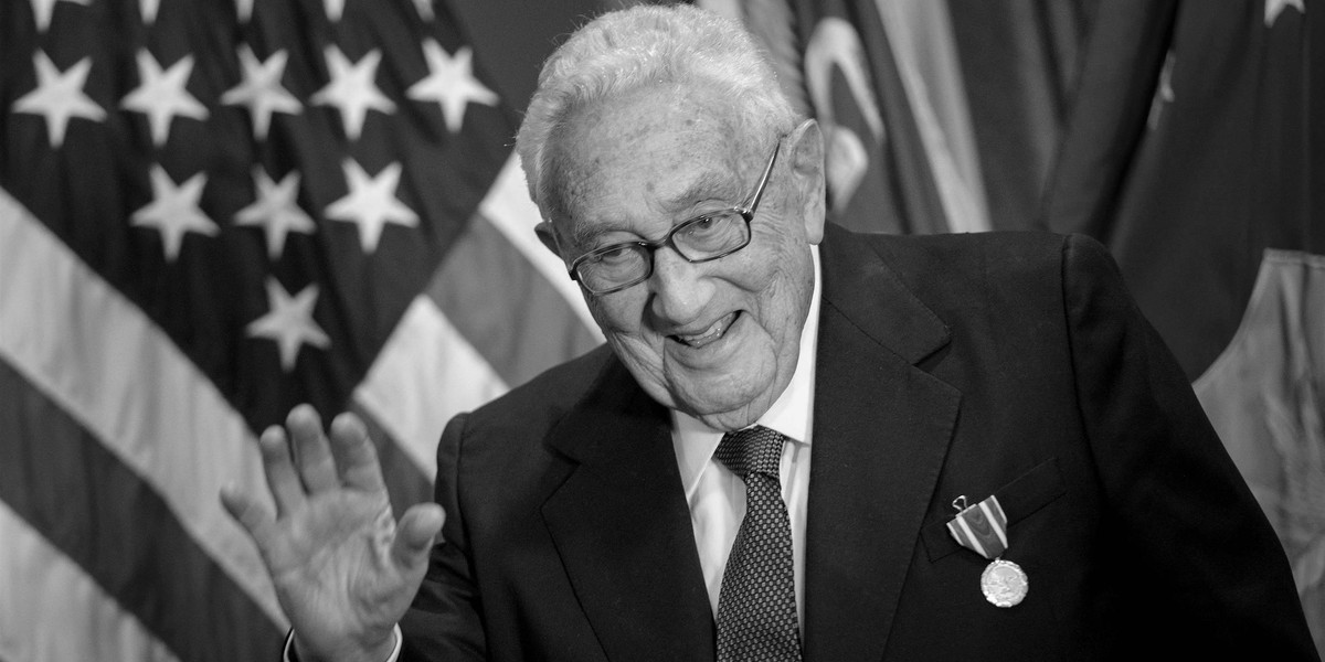 Henry Kissinger zmarł w wieku 100 lat.