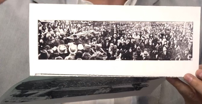 Fotografija Dragine sahrane