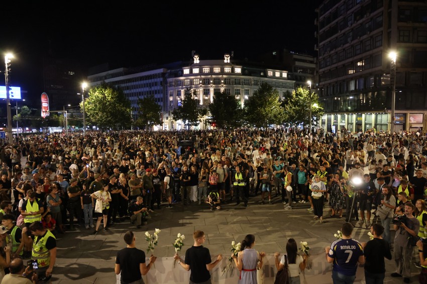 Protest Trg Republike