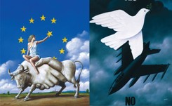 Autorski wybór prac Rafała Olbińskiego w albumie 'Pasja plakatów' [GALERIA]