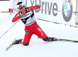 Wyczerpana Bjoergen trzy dni przeleżała na kanapie