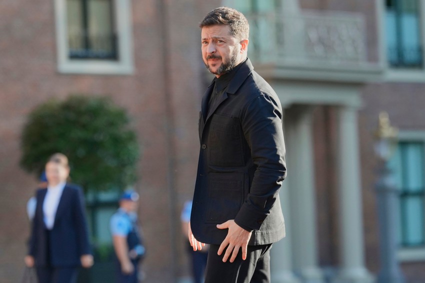 Volodimir Zelenski u Hagu 24. juna