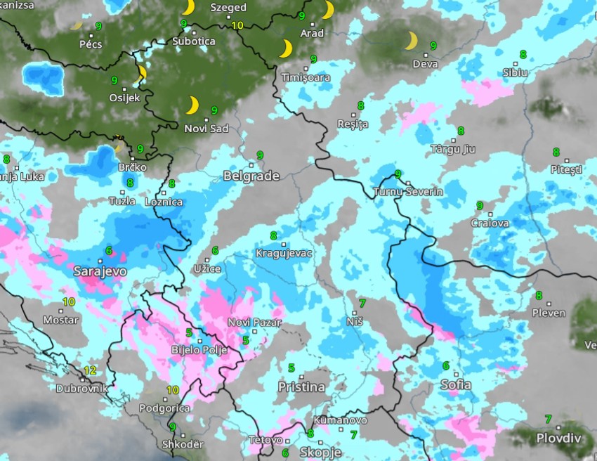 Kiša u 4 sata ujutru