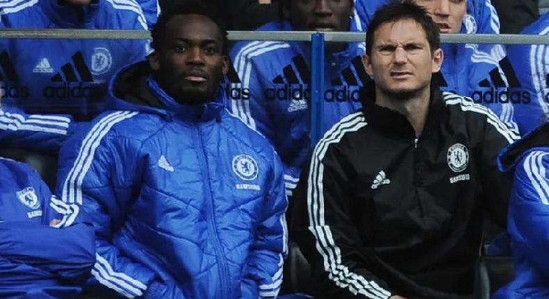 Michael Essien and Frank Lampard