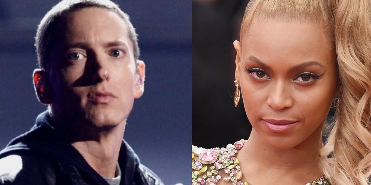 Eminem released a new single with Beyoncé — listen to 'Walk on Water'