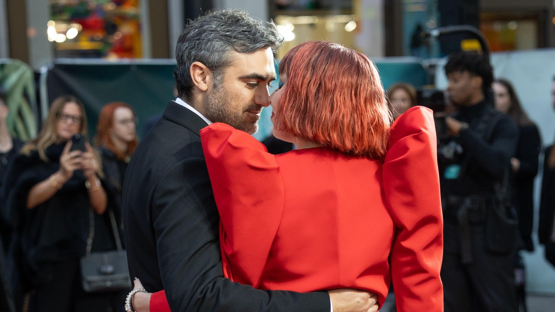 Lady Gaga na záberoch so svojím snúbencom Michaelom Polanskym