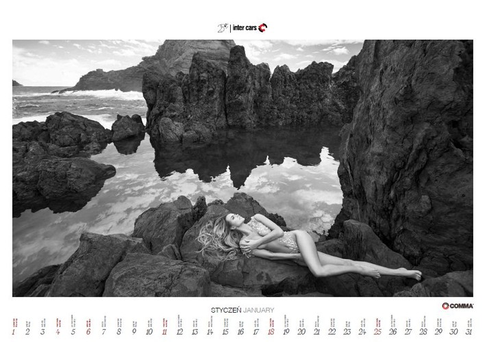 Monika Ordowska - Kalendarz Inter Cars 2015
