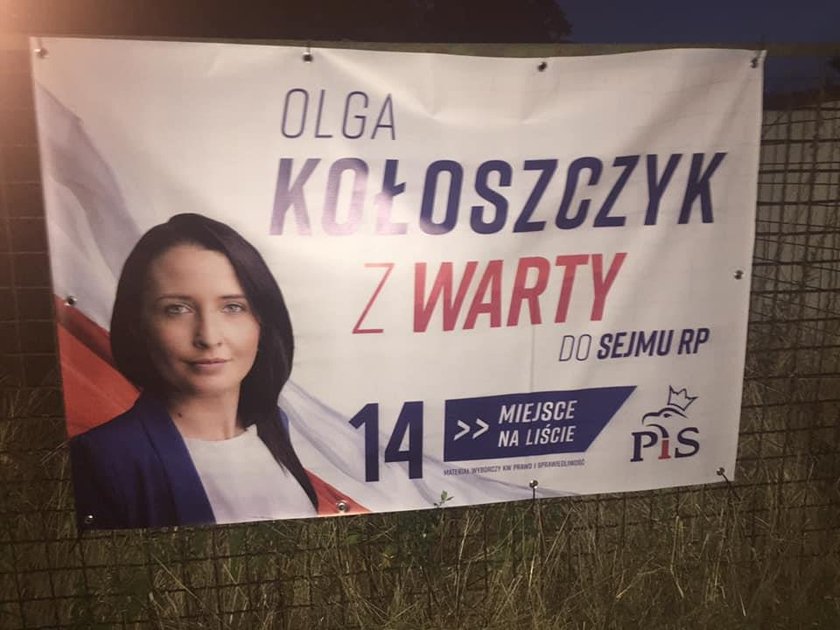 Billboardy Olgi Kołoszczyk