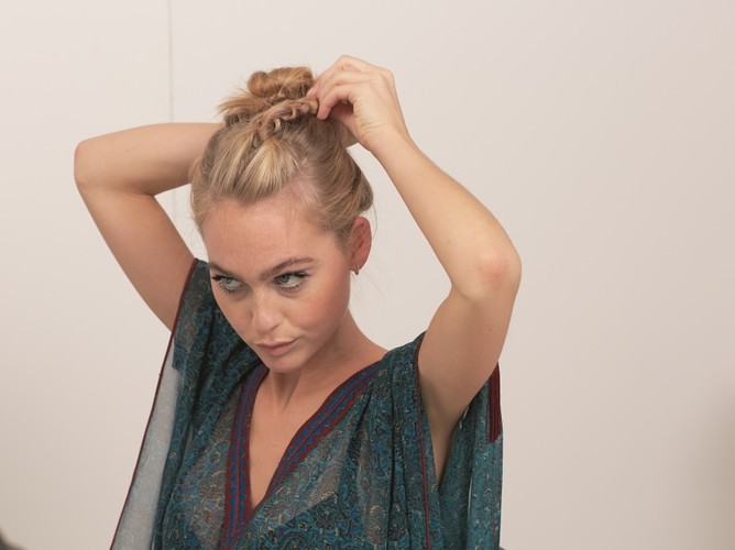 Słoneczny węzeł krok po kroku