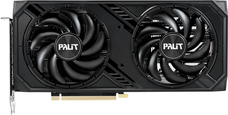 Palit GeForce RTX 4070 Dual – front karty