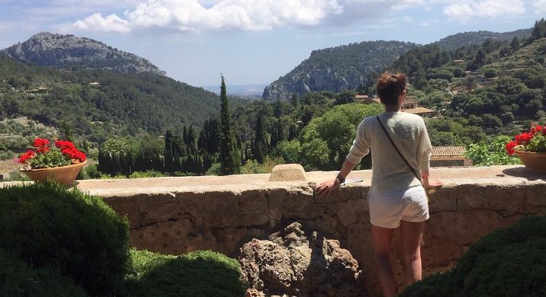 I was happy to pay the admission fee to see the monastery where Chopin stayed in Valldemossa, Mallorca.