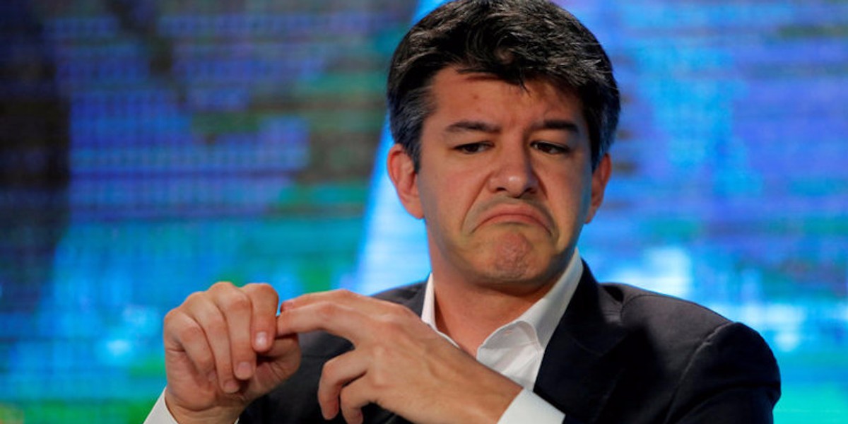 Uber's board is reportedly thinking about stripping cofounder Travis Kalanick of his power