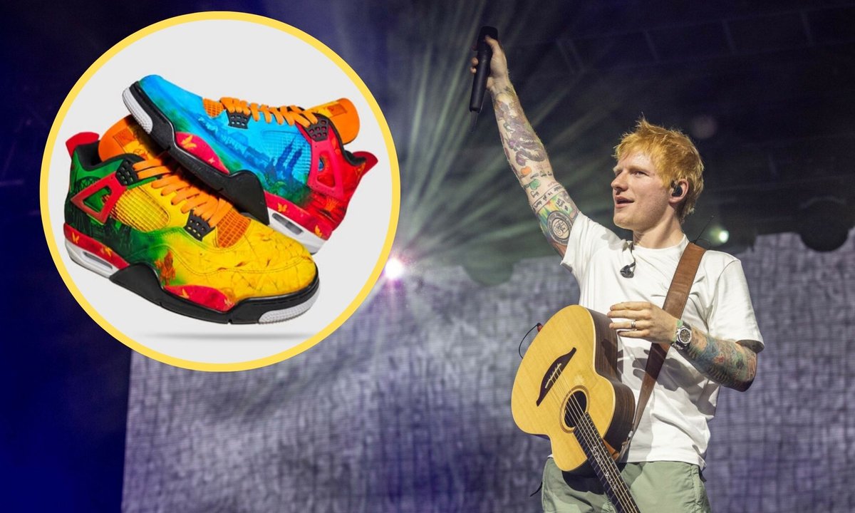 Polka zrobiła specjalne buty dla Eda Sheerana. Artysta jest zachwycony