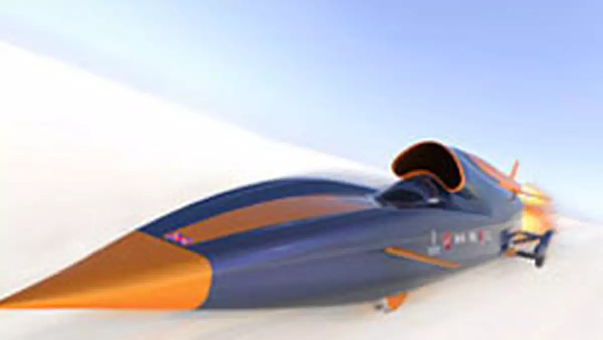 Bloodhound SSC: pojazd, który zdolny jest osiagnąć 1000 mph (1609 km/h)