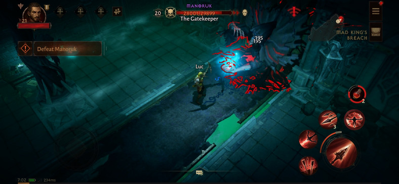 Diablo Immortal - screenshot z gry (wersja na Androida)