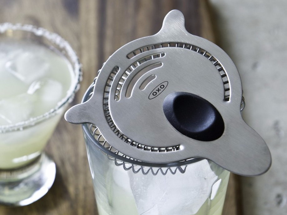 For smooth cocktails, a strainer is necessary.