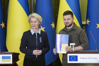 Von der Leyen: Ukraina należy do Europy, dziś zrobiliśmy pierwszy krok do członkostwa w UE