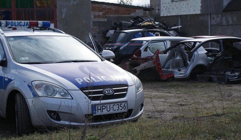 Policjanci zamknęli dziuplę