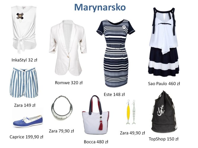 Stylizacje na imprezę pod chmurką