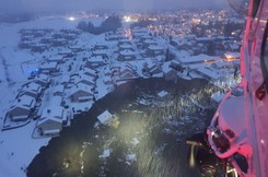 Katastrofa w Norwegii. Część miasteczka koło Oslo dosłownie zapadła się pod ziemię