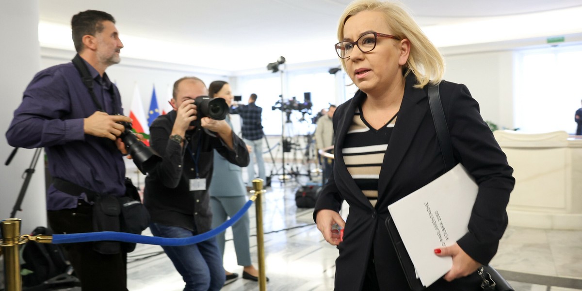 Ministra klimatu i środowiska Paulina Hennig-Kloska