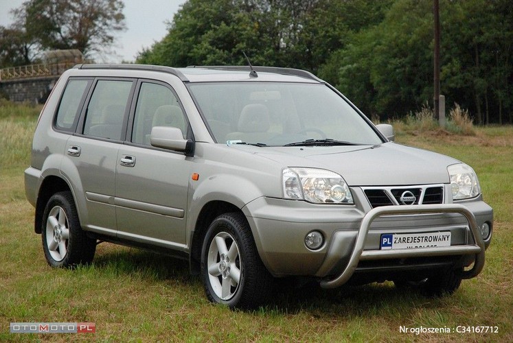 Nissan x-trail - 9. miejsce wśród najpopularniejszych używanych samochodów typu SUV w cenie do 30 tys. zł