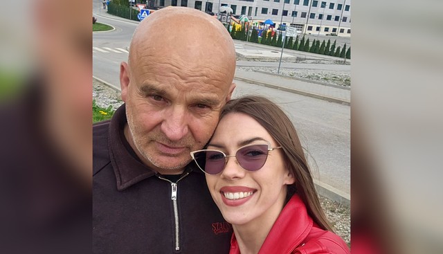 Miljana Bogdanović sa partnerom 