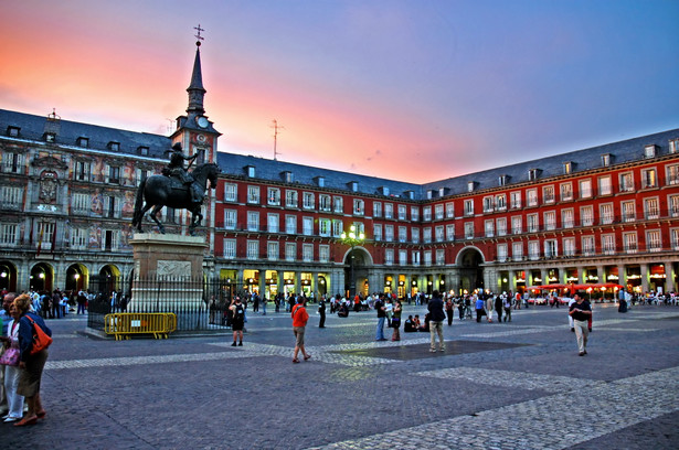 Plaza Mayor, Madryt, Hiszpania