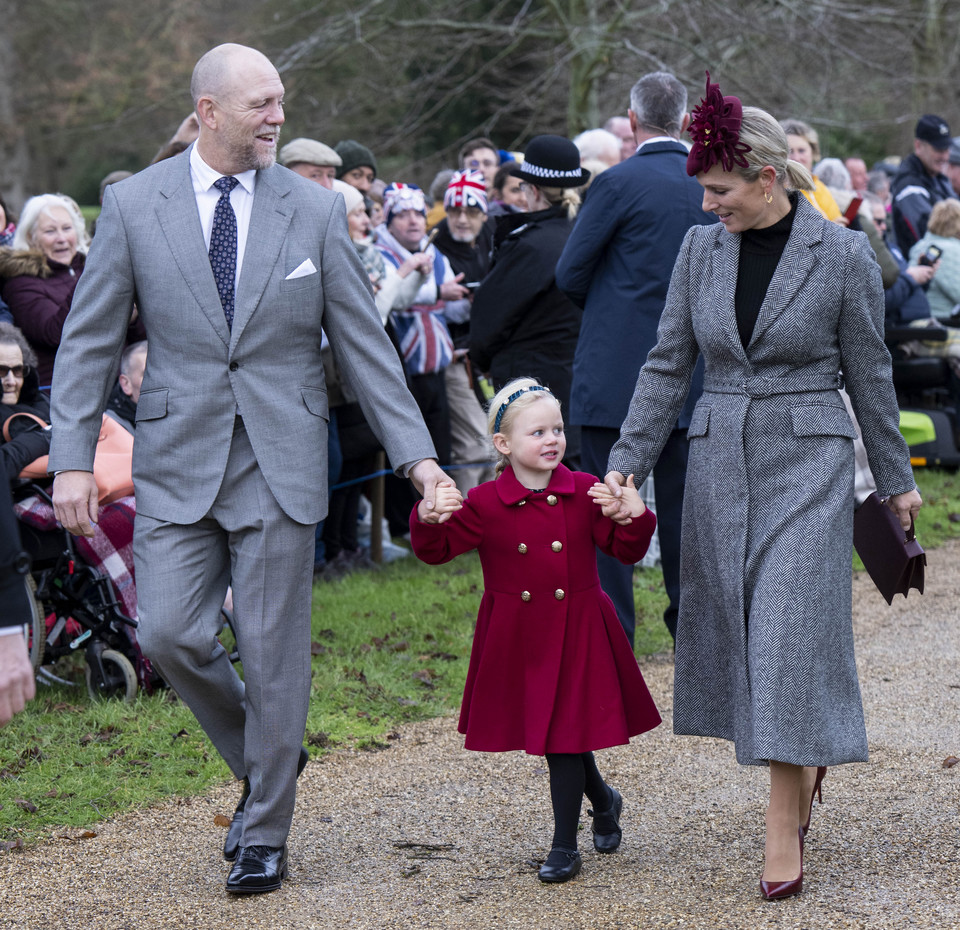 Mike Tindall, Lena Tindall i Zara Phillips